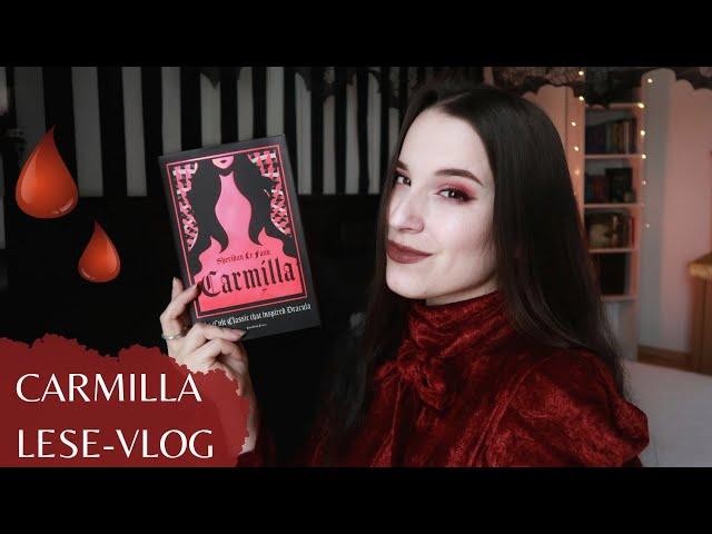 Carmilla Lese-Vlog | Ein viktorianischer Vampir Klassiker🩸 | Marina liest