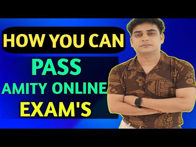 How You Can Pass Amity Online Exams |BCA|MBA|BBA|MCA #samtechnicalguru #amity #amityonline