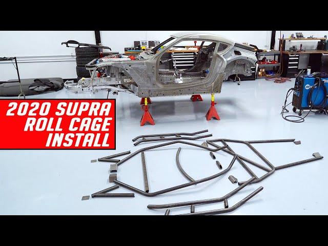 2020 Drift Supra CAD Designed Roll Cage Install and Fabrication