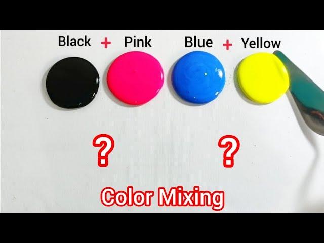 Guess the final color  | Satisfying video | Art video | Color mixing video | Paint mixing video