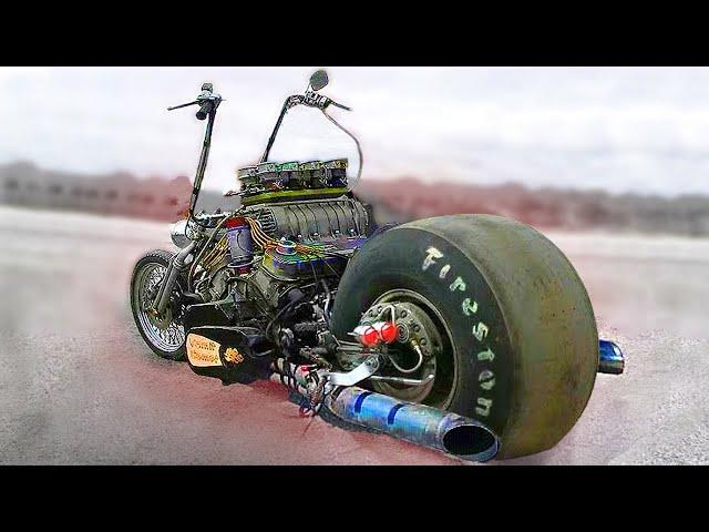 Rat Rod Motorcycles Compilation (Diesel engine) | Custom Bike 2021