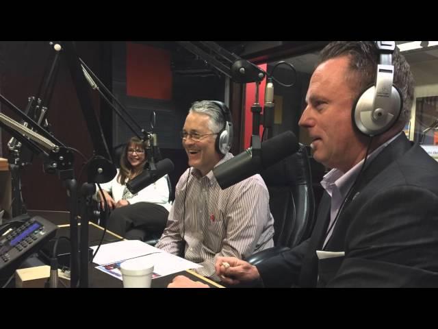 Ned Heiskell of Associa N.N. Jaeschke on the radio