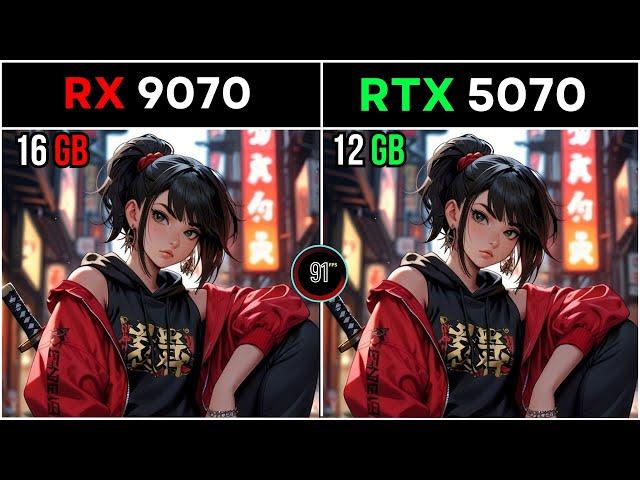 RX 9070 vs RTX 5070 – Which Card Will Dominate 2025 ?