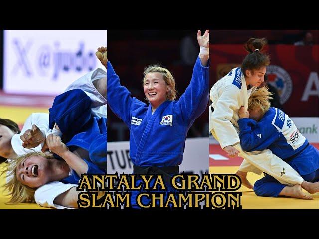 Jisu KIM (KOR) I Gold Medalist I -63KG I Antalya Grand Slam 2024