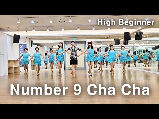 Number 9 Cha Cha Line Dance (High Beginner)