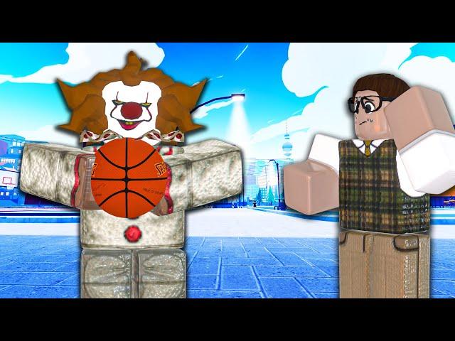 Pennywise the CLOWN in ROBLOX Hoopz Basketball 