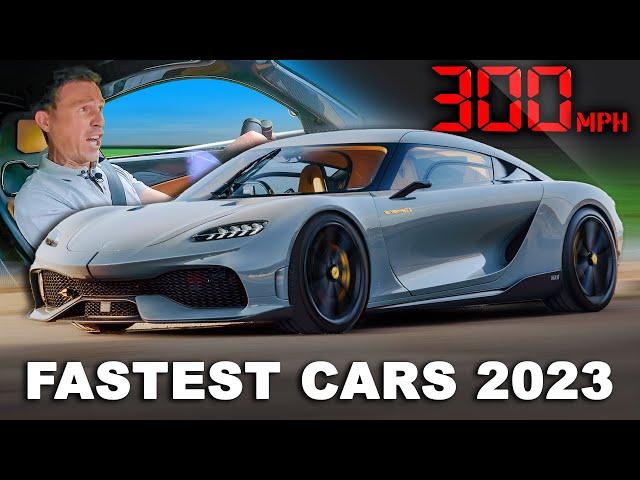 The 15 fastest cars in the world 2023!