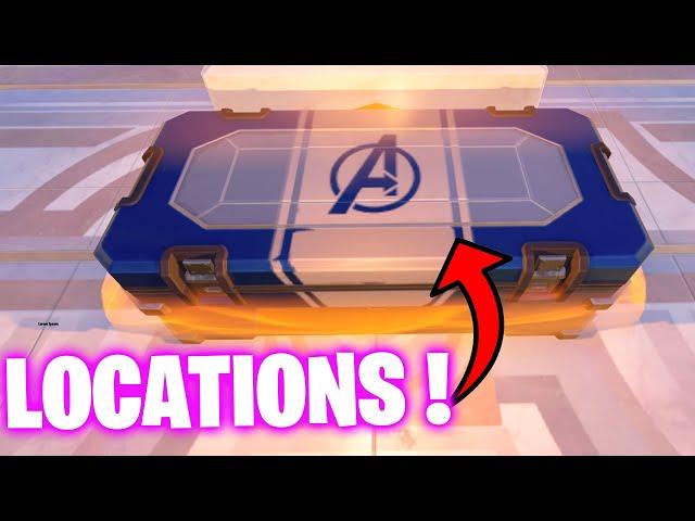 Where to find Avengers & Doom Chest locations - iron man mythics fortnite