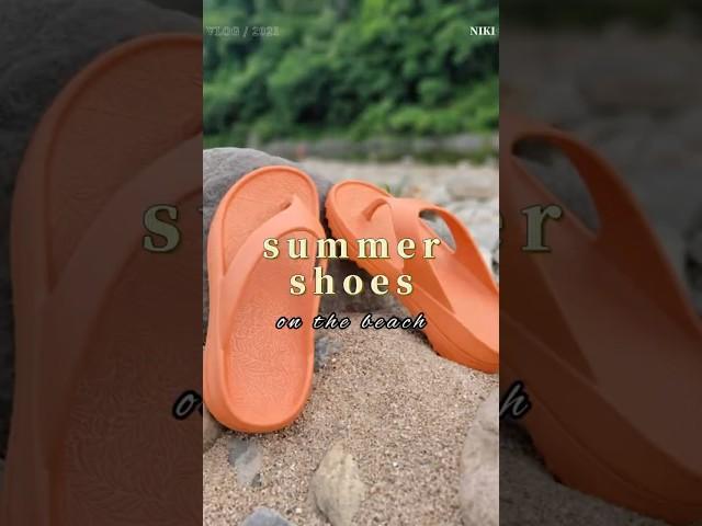 올여름, 가볍고 편한 쪼리로 시원하게 걸어보세요!! 초경량+편안한 착화감+깔끔한 데일리 디자인까지!!!#여름신발#여름쪼리#데일리템#가벼운신발#여름코디#편한샌들#여름패션#여름신발추천