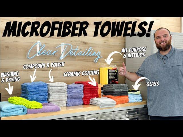 Here Are The Best Microfiber Towels For Every Surface On Your Vehicle!