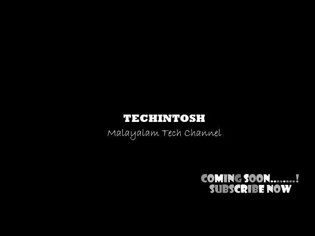 Techintosh Intro. Like Subscribe Share & Support