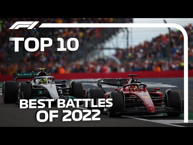 Top 10 Best Battles Of The 2022 F1 Season!