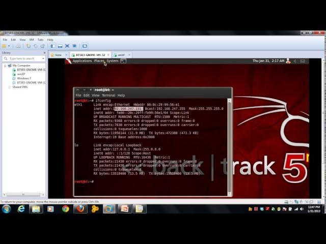 Lecture 6: Advanced Ethical Hacking - honeyd backtrack5