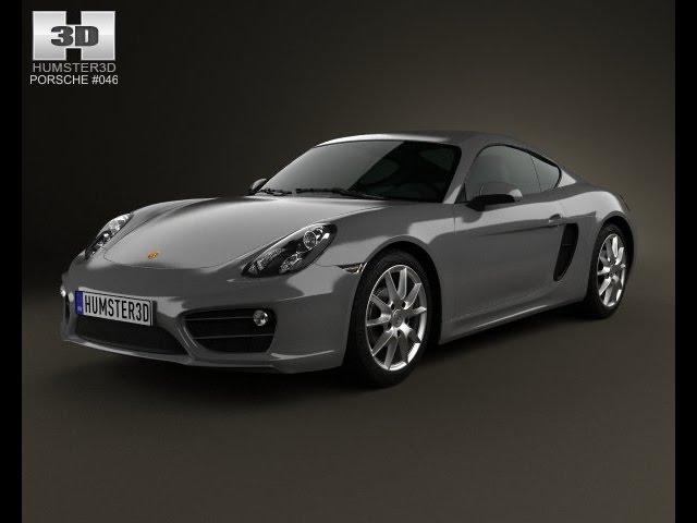 3D Model Porsche Cayman 2013 3D Model at 3DExport.com