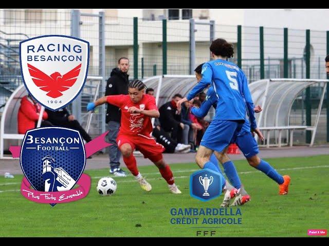 Highlights U18  Racing Besançon Vs Besançon Football. Coupe Gambardella  (20/11/ 2022)