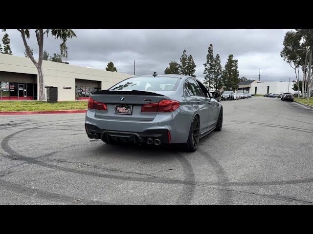 F90 M5 gets an FI-Exhaust - revs and takeoff