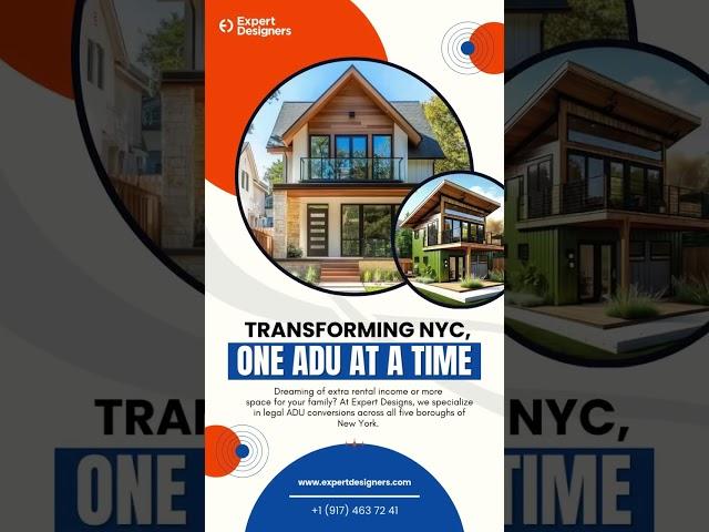 Turn Your Basement, Attic, or Garage into a Legal ADU in NYC | Expert Designs