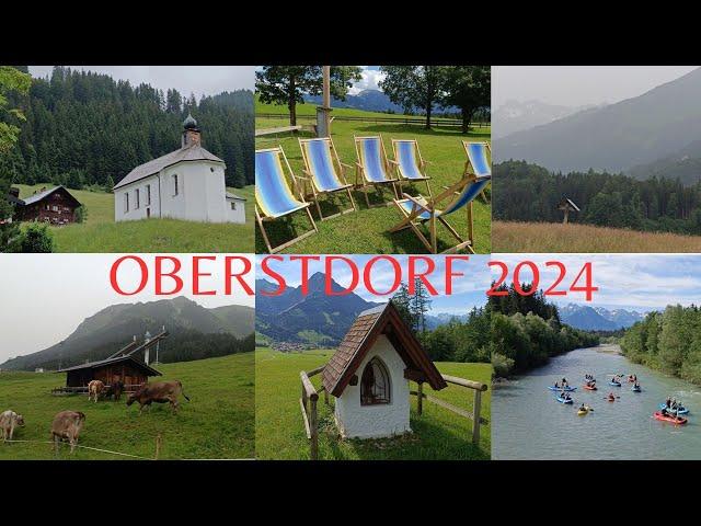 Oberstdorf Allgäu - Urlaub in Deutschland 2024 Teil11 - Sehenswürdigkeiten Tipps Fischen Bolsterlang