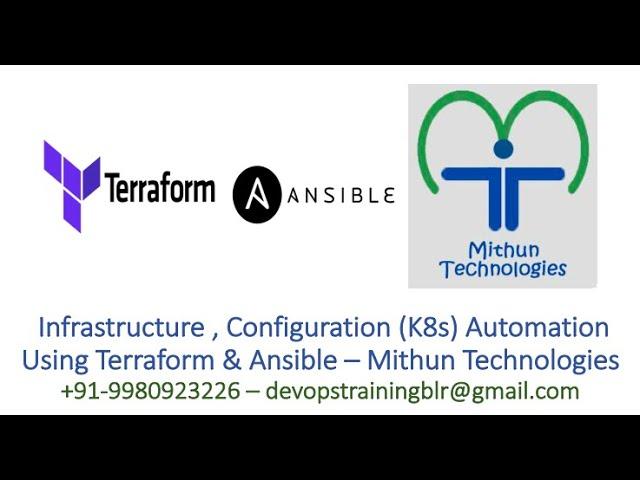 Infrastructure , Configurations Automation Using Terraform & Ansible