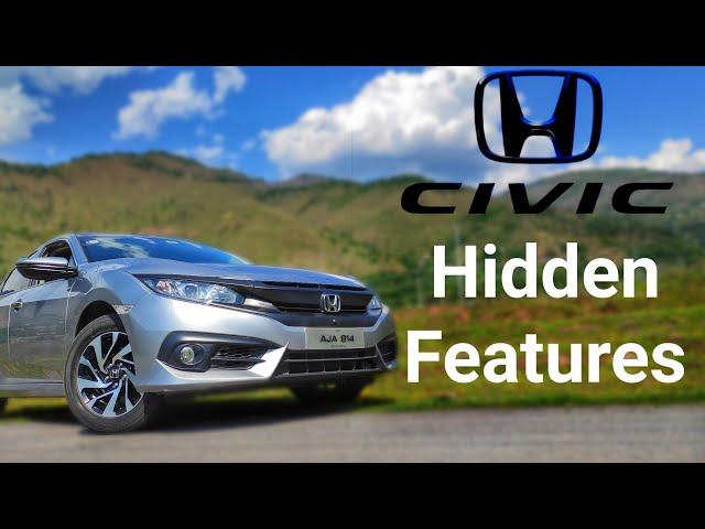 HONDA CIVIC HIDDEN FEATURES | CIVIC 1.8 ORIEL REVIEW | WAHAJ FROM AJK