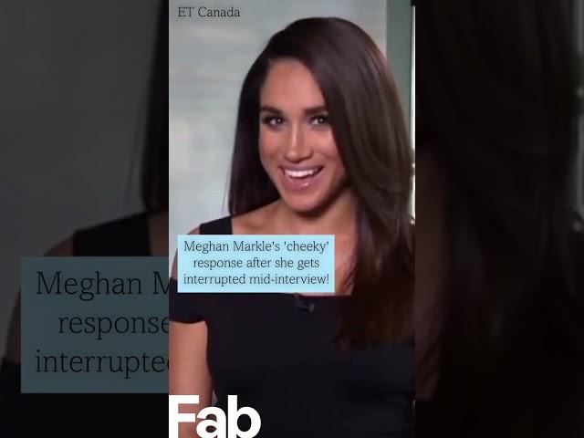 The resurfaced clip from 2016 shows Meghan’s good-natured personality!  #meghanmarkle #shorts