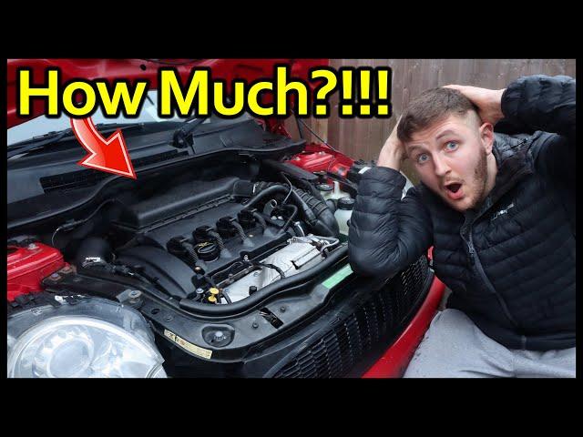 MINI COOPER S ENGINE REBUILD COSTS AND PARTS LISTED!