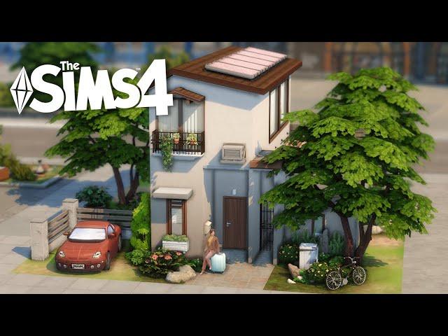 Architect's Simple Small House | Sims 4 Stop Motion Build | CC