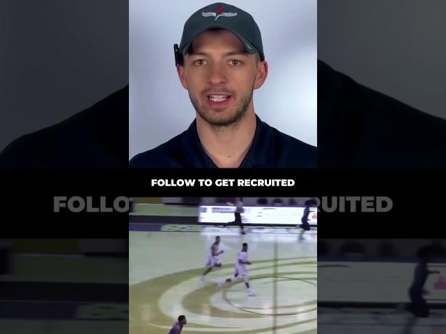 This is how college coaches recruit! #basketball #baseball #football #sports #shorts