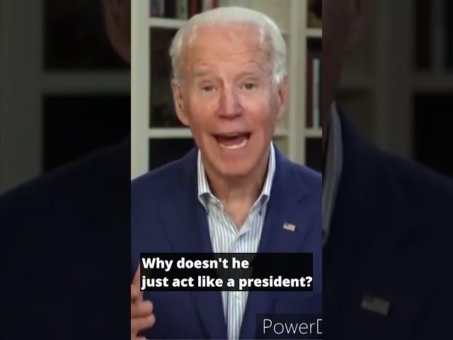 Joe Biden has a mental breakdown - does anyone understand what he means #shorts