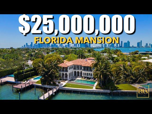 Touring a $25,000,000 FLORIDA MANSION | Peter J Ancona