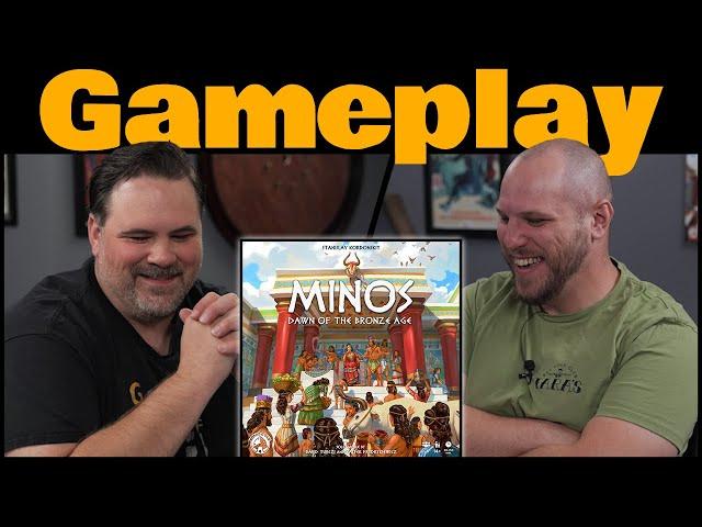 Minos: dawn of the Bronze Age Play through | The Game Haus