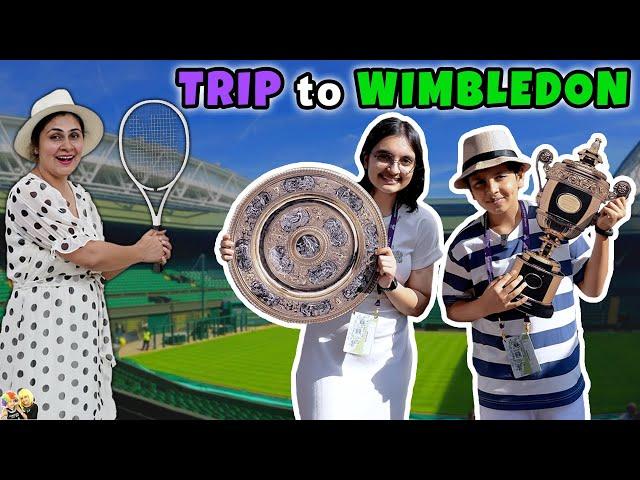 TRIP TO WIMBLEDON | Trip to London Part 2 | Family Travel Vlog | Tennis Match | Aayu and Pihu Show