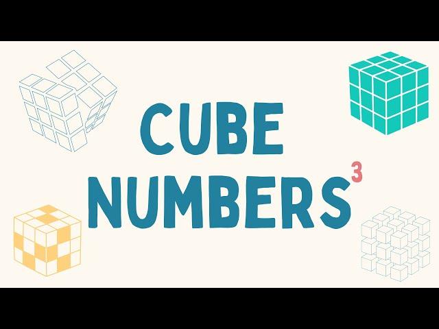 Cube Numbers Explained