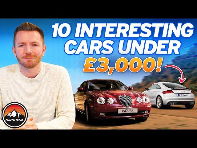 10 Interesting Cars Under £3,000!