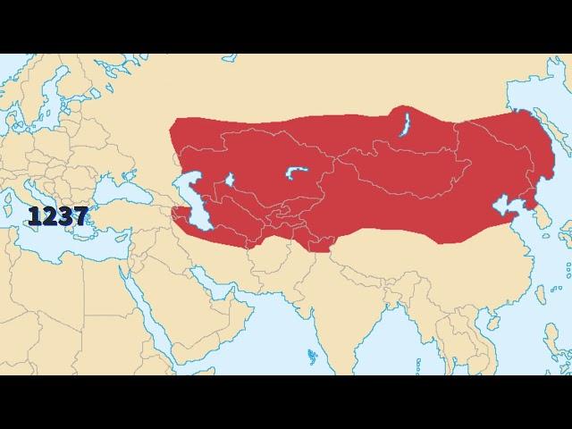 Moğol İmparatorluğu Tarihi Topraklar / Mongolian Empire Historical Lands