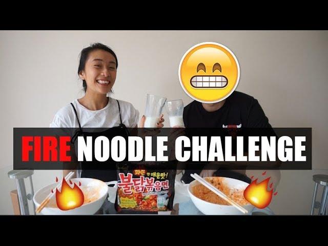 Fire Noodle Challenge  LAZYPANDAH