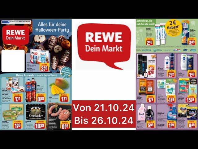 REWE Angebote Werbung Prospekt Aktionen Gültig von 21.10.24 bis 26.10.24​⁠@Werbungde