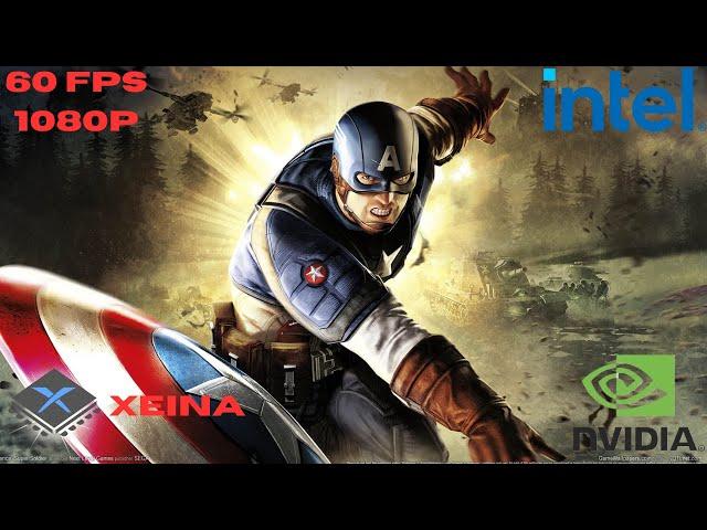 Captain America: Super Soldier PC Game-play | Xenia | March 2025 | 1080P