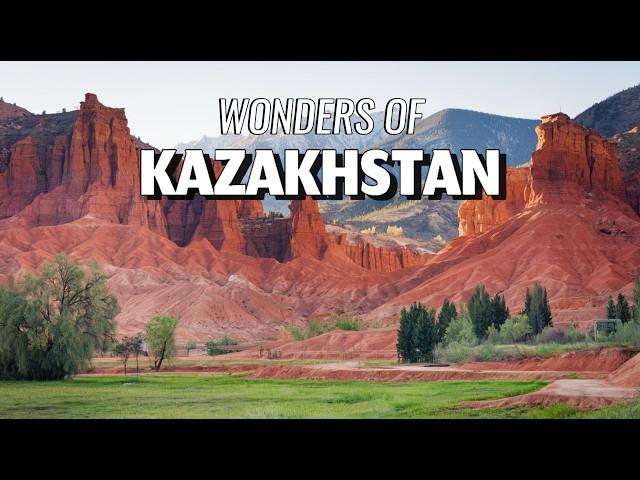 Wonders of Kazakhstan | The Most Beautiful Places in Kazakhstan | Travel Video 4k