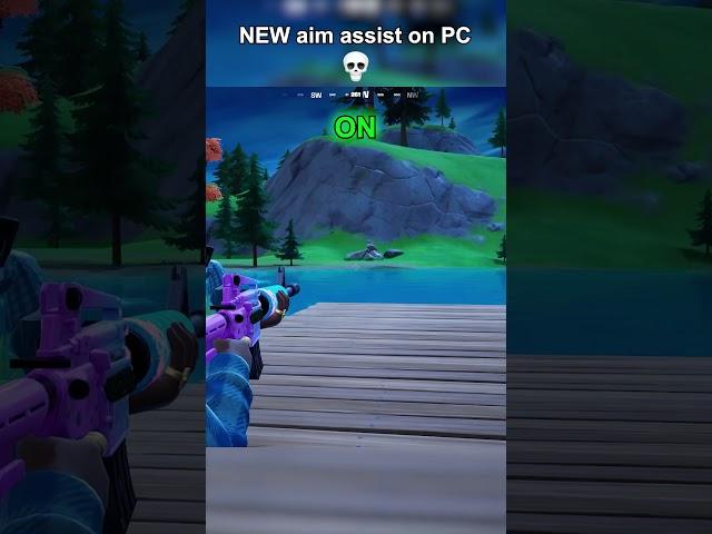 AIM ASSIST ON PC IN FORTNITE OG  #fortnite #glitch #fortniteog