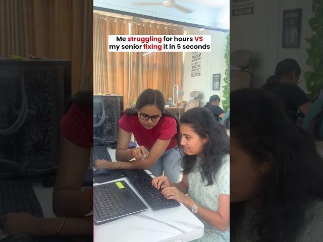 Junior Struggles for Hours, Senior Solves It Instantly!  | Think Digital | 2025 | #ytshortsindia