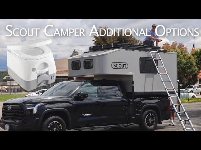 Scout Camper Additional Options | Dometic 2.6 Gallon Toilet & Thetford Cassette Toilet