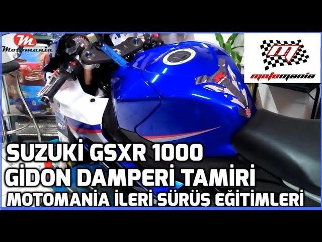 SUZUKİ gsxr 1000 damper tamiri-Motomania İleri Sürüş Eğitimleri