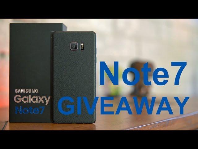 Galaxy Note 7 Double Giveaway! International