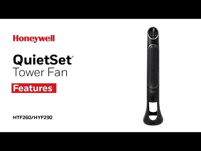 Honeywell QuietSet Tower Fan HYF260/HYF290 - Product Features