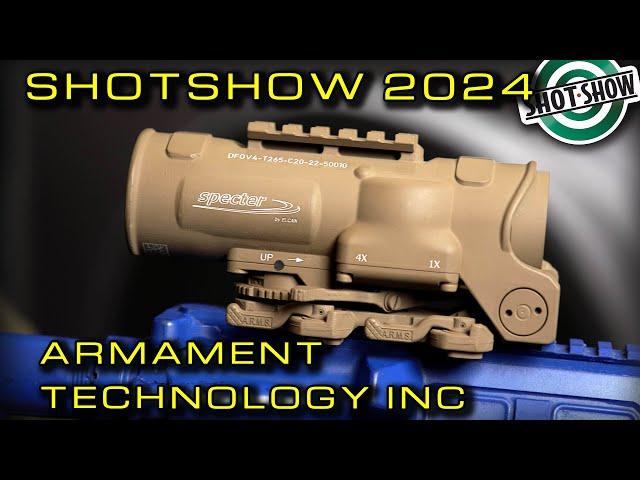 SHOT SHOW 2024 ATI - Elcan Specter DR - new optics for the Bundeswehr's new G95A1 assault rifle