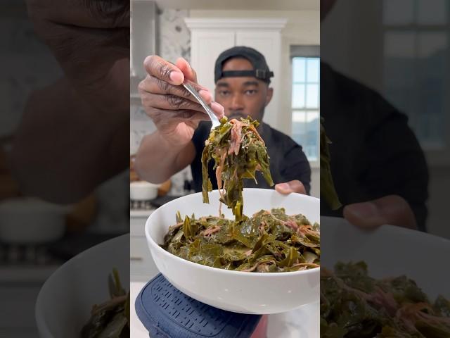 Collard Greens w/ Smoked Turkey | How To Make Collard Greens #onestopchop