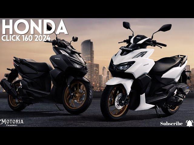 Honda Click 160 2024: New Sportier Design, Powerful Engine, & Affordable Price | Best 160cc Scooter?