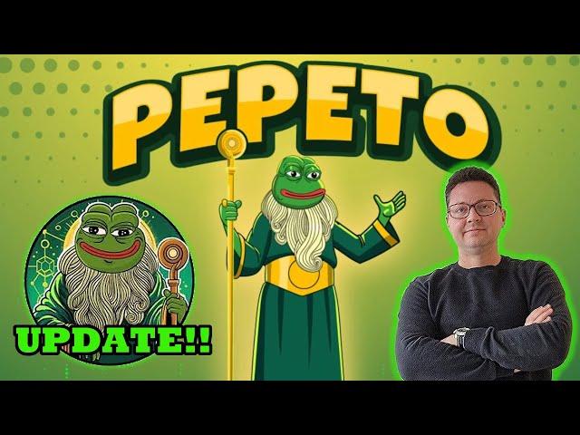 Pepeto Meme Coin Update - Price Prediction with INSANE GAINS POTENTIAL!!