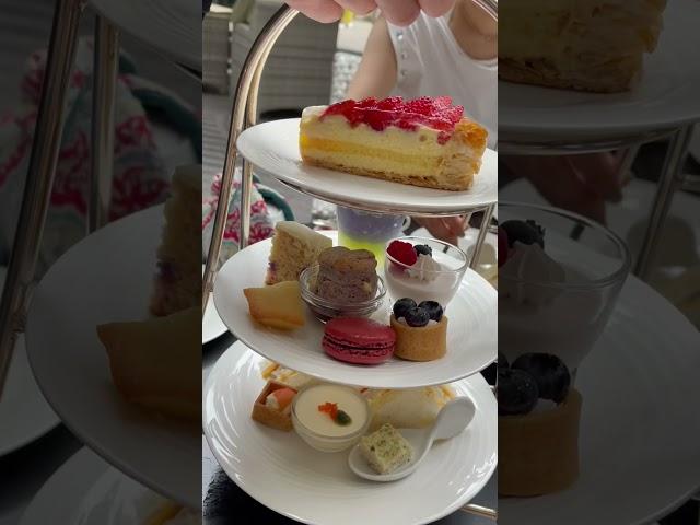 【アフタヌーンティー/ホテル雅叙園東京 】時間制限なし。滝を見ながらゆったりafternoon tea🫖